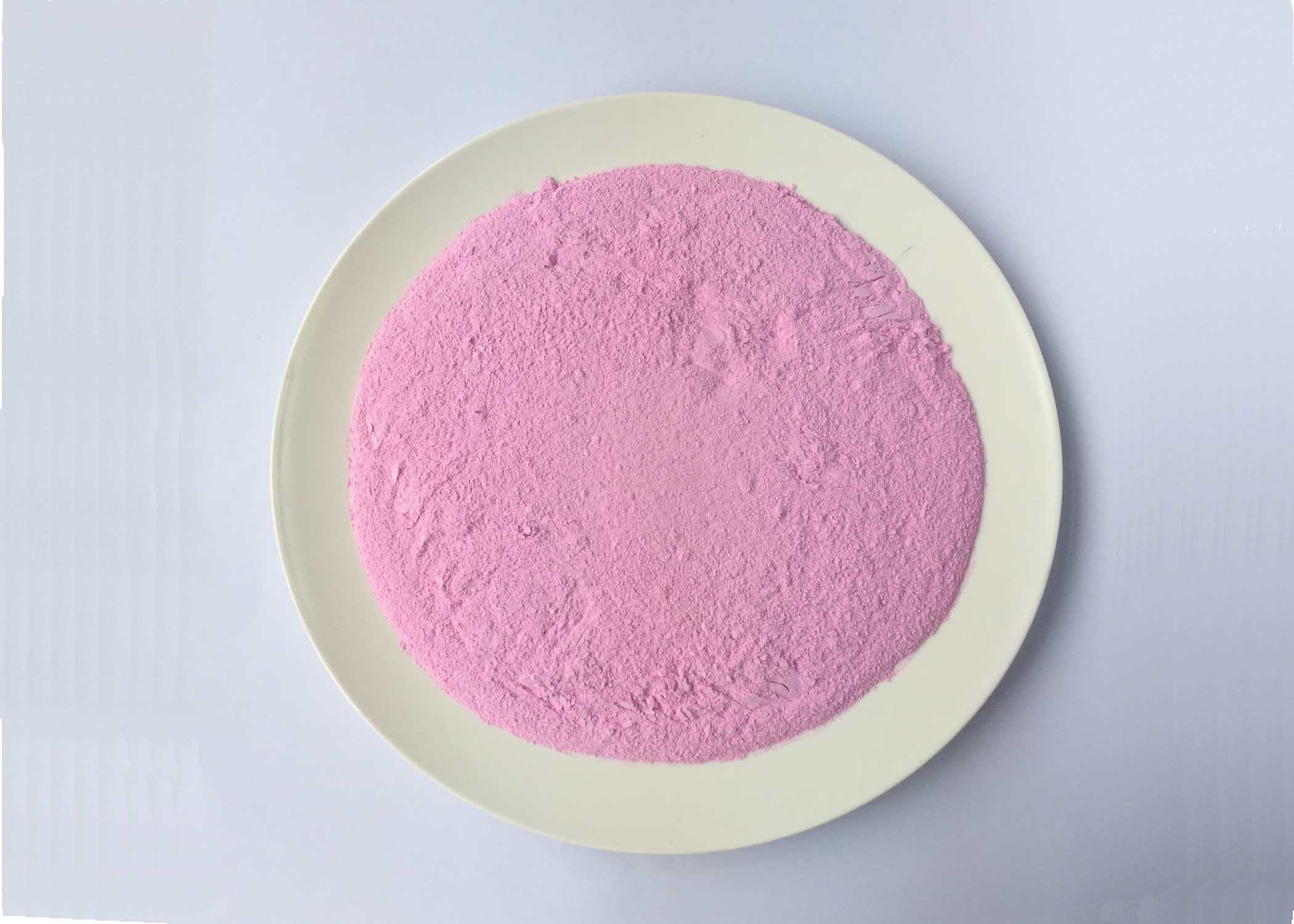 Różowy mocznik formaldehydowy związek proszkowy z dodatkiem środka smarującego